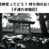 雨の日伊勢神宮ってどう？ 持ち物のおすすめは？ 【子連れ体験記】