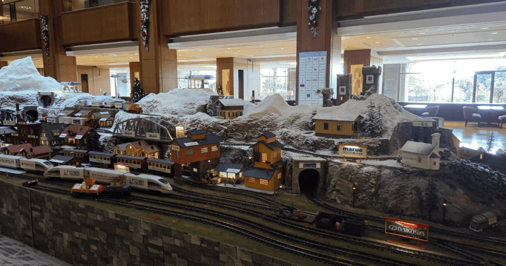 ヒルトン小田原リゾート＆スパ　クリスマス　ジオラマ
