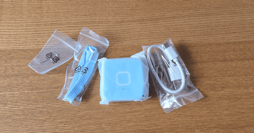 みてねみまもりGPSトーク 入っているもの